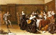 Pieter Codde Dancing Party France oil painting reproduction